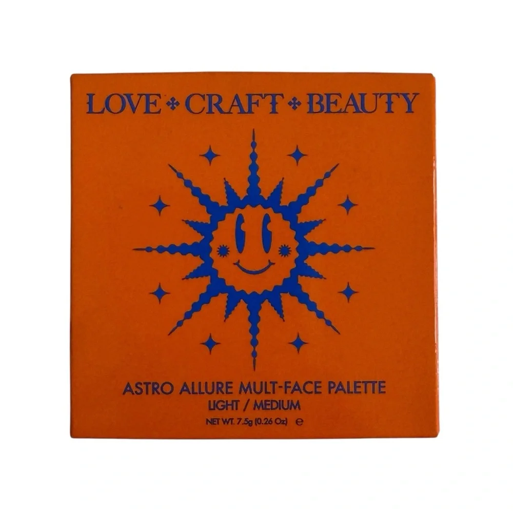 LOVE+CRAFT+BEAUTY Astro Allure Multi-Face Palette NIB